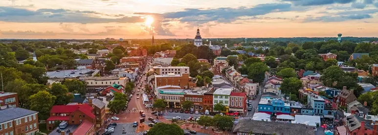 Townscape of Annapolis, MD