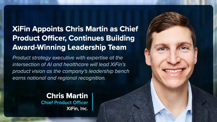 Chris Martin the Chief Product Officer at XiFin, Inc.