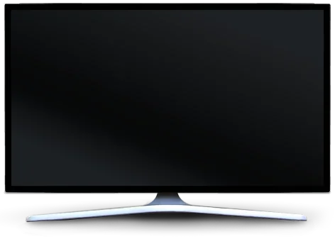 Computer Monitor with a black screen